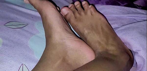 Cheating Brothers Feet Caught On Hidden Camera